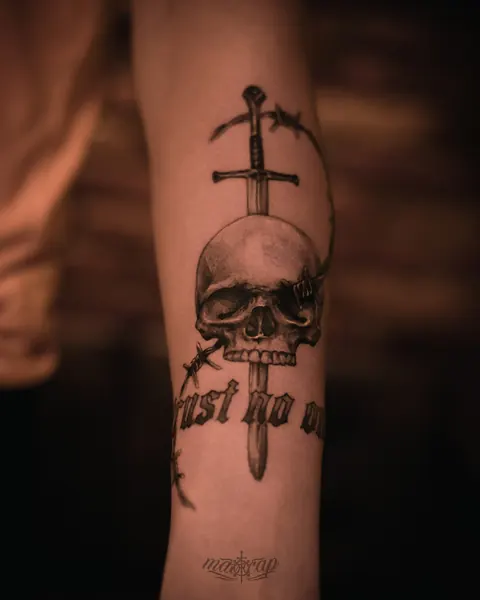 Originalni tattoo dizajn — Mat Cap Tattoo