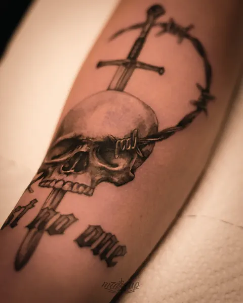 Fine line motiv — Mat Cap Tattoo Ljubljana okolica